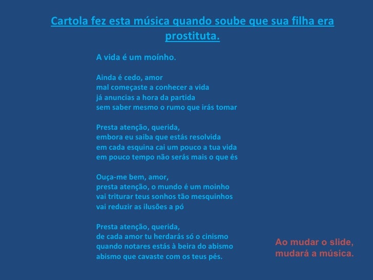 Ainda é Cedo Amor Mal Começaste A Conhecer A Vida