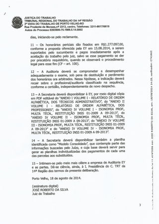 TRT Despacho - Isonomia Sintero