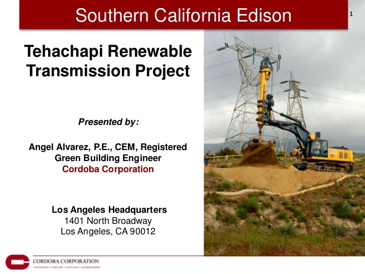 Tehachapi Renewable Transmission Project