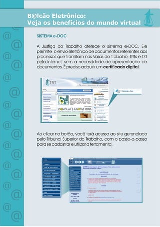 TRT/RJ: Balcão Eletrônico