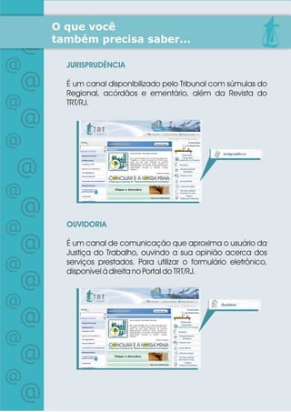 TRT/RJ: Balcão Eletrônico
