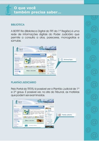 TRT/RJ: Balcão Eletrônico