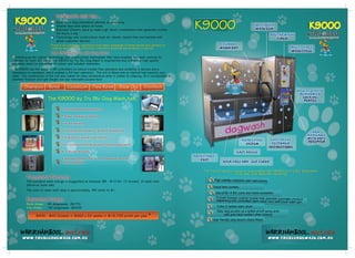 Tru Blu K9000 Dog Wash Brochure