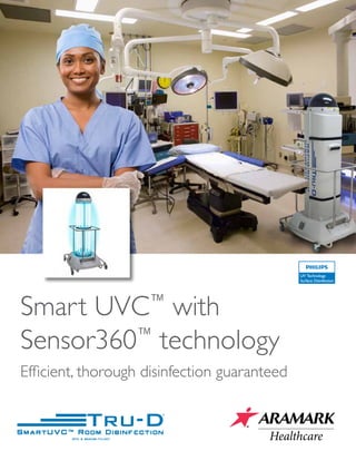 Smart UVC with      ™

Sensor360 technology
         ™

Efficient, thorough disinfection guaranteed
 