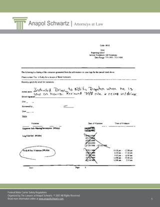 Truck Safety Regulations