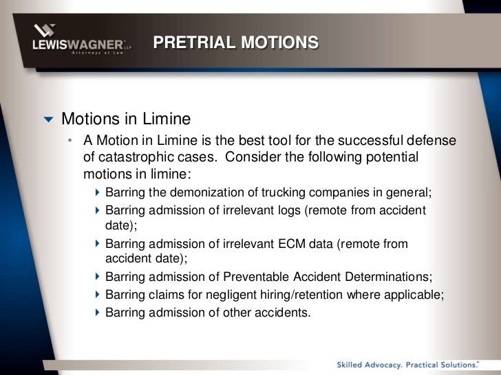 Truck Accident Litigation From Start To Finish Nbi