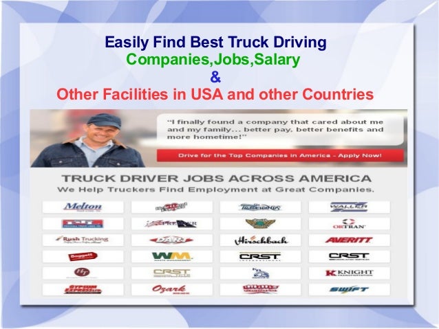 top paying truck driving jobs
