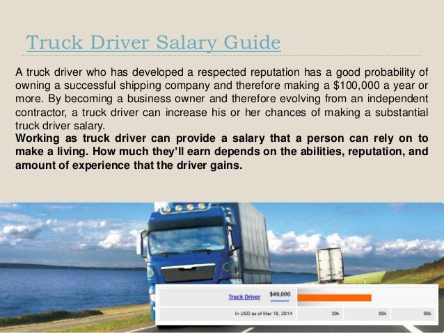 Truck Driver Salary >> Truck Driver Salary Truck Driver Salary >> Truck Driver Salary