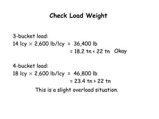 determine the productivitty of trucks based on | PPT