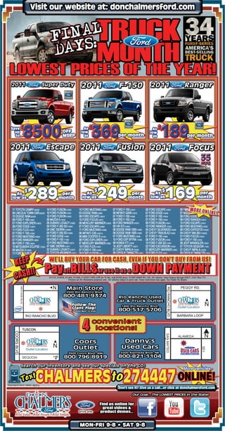 Truck Month Rio Rancho NM | Don Chalmers Ford 
