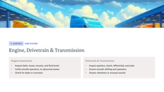 Truck Service Inspection with eAuditor Audits & Inspections | PDF