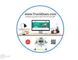 Truck tax form 2290 efile at www.TruckDues.com