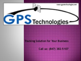 Tracking Solution for Your Business
Call us: (847) 382-5107
 