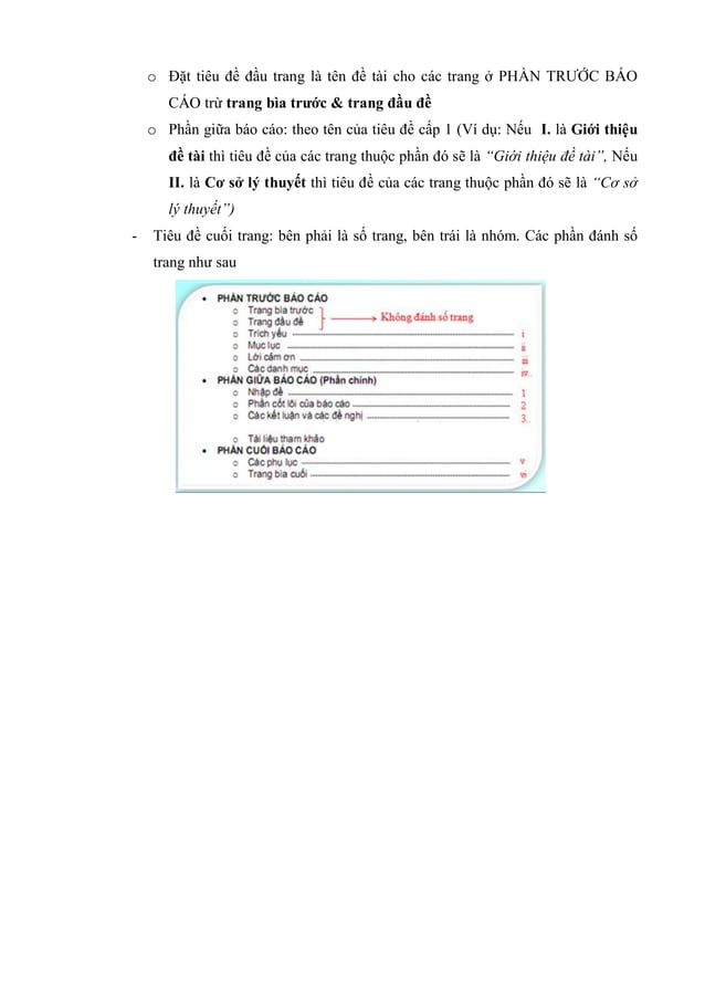 Hướng dẫn trình bày báo cáo đề tài, báo cáo nhóm | PDF