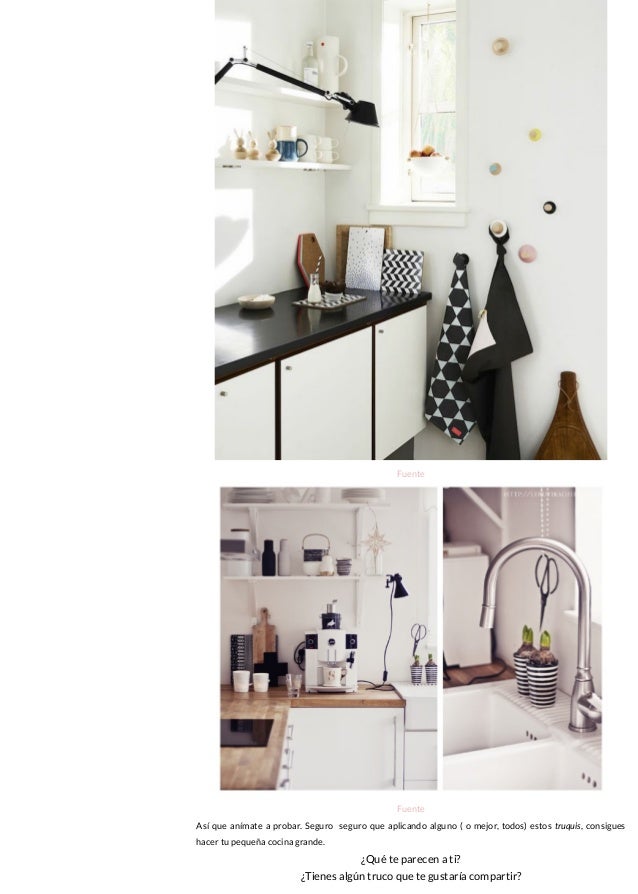 Trucos de almacenamiento en cocinas minis | una pizca de hogar