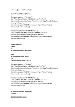 Trucos html para paginas web
