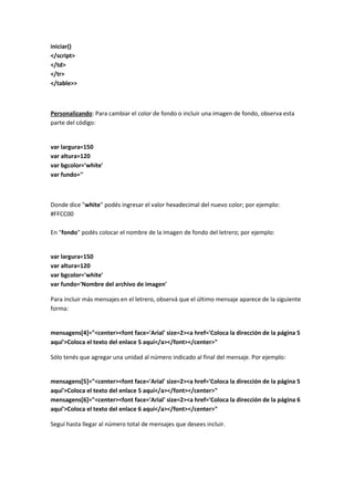 Trucos html para paginas web