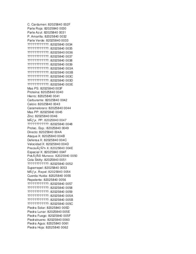 Trucos Pokemon Rojo Fuego