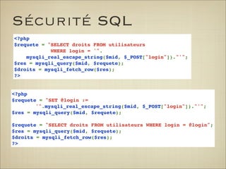 Trucs et astuces PHP et MySQL