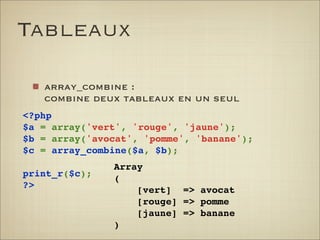Trucs et astuces PHP et MySQL