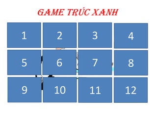 Game Trúc Xanh

1

2

3

4

5

6

7

8

9

10

11

12

 