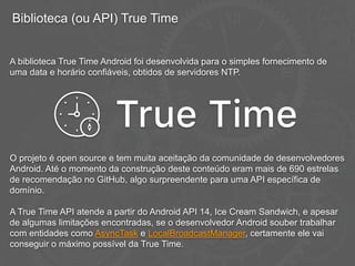 True Time Api True Time API Para Data e Horário NTP no Android | PDF