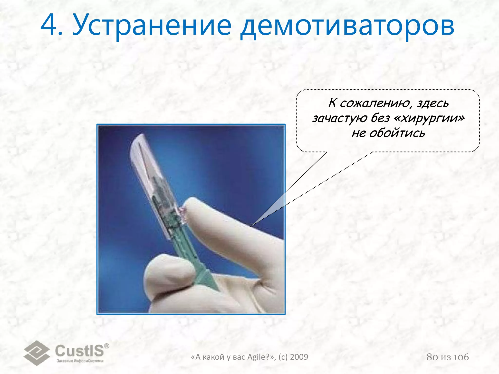 МУзыкальнаяПАУЗА{«А какой у вас Agile?», (с) 200965из 106