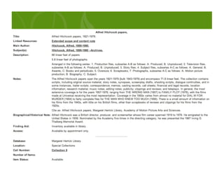 Archives, DACS and EAD 
    A Basic Primer 
 