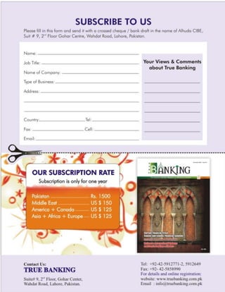 True banking magazine issue # 03
