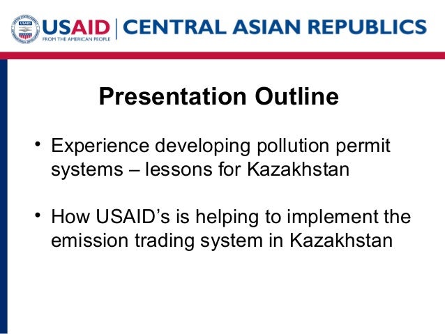 Pollution permit trading system