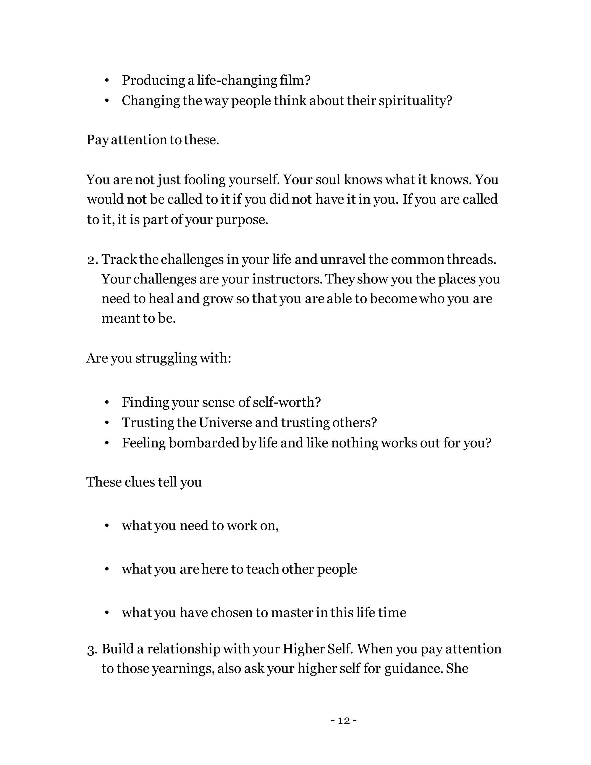 True calling and life purpose rediscovered