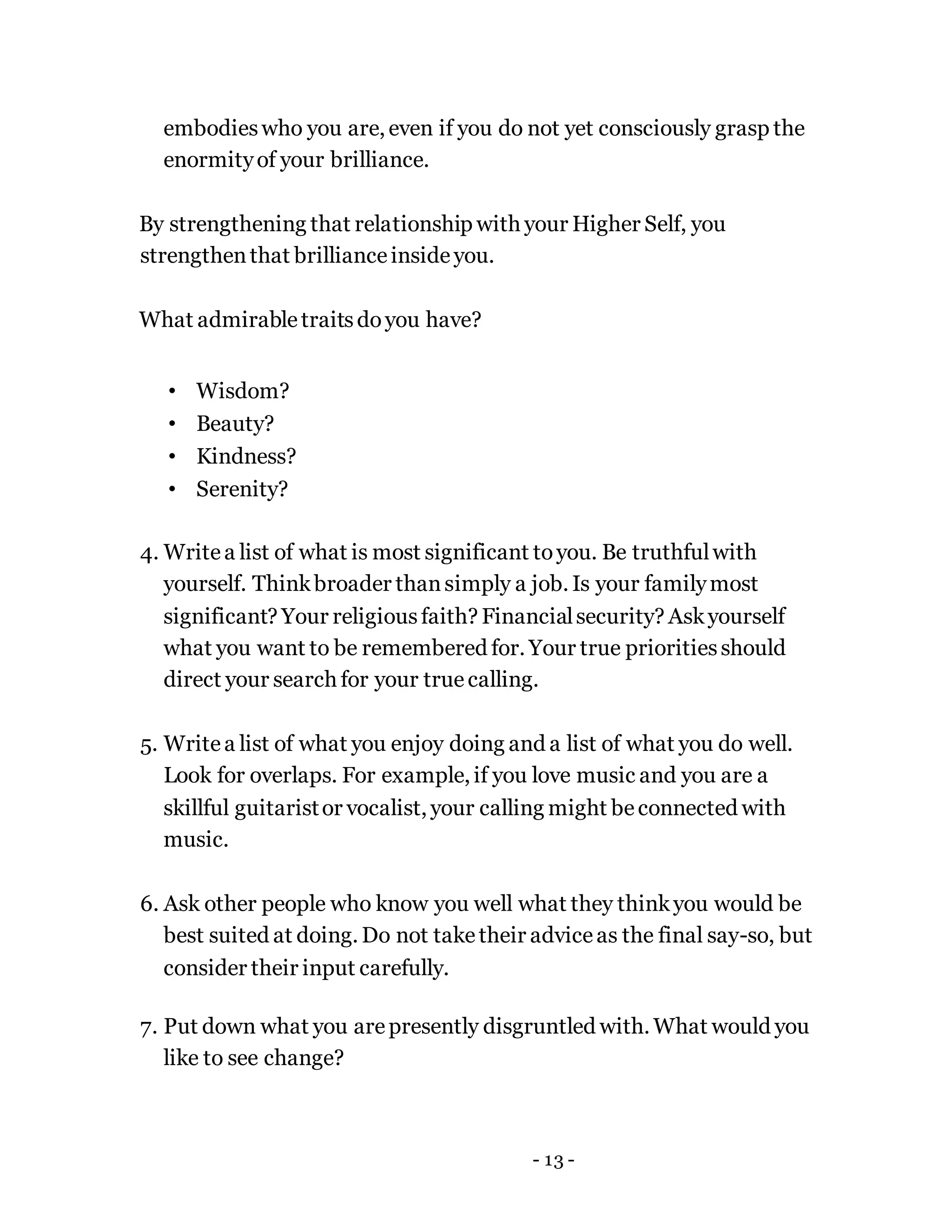 True calling and life purpose rediscovered