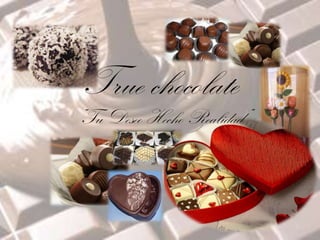 True chocolate “Tu Deseo Hecho Realidad” 