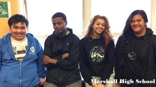 Lowe’s + IDEO
The True Cost Of American Food
SFUSDFutureDining.org 8
Marshall High School
 