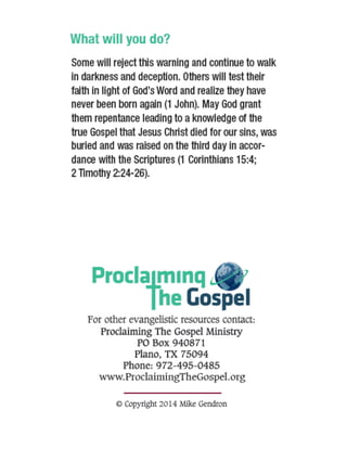 True Faith or False Hope | PDF
