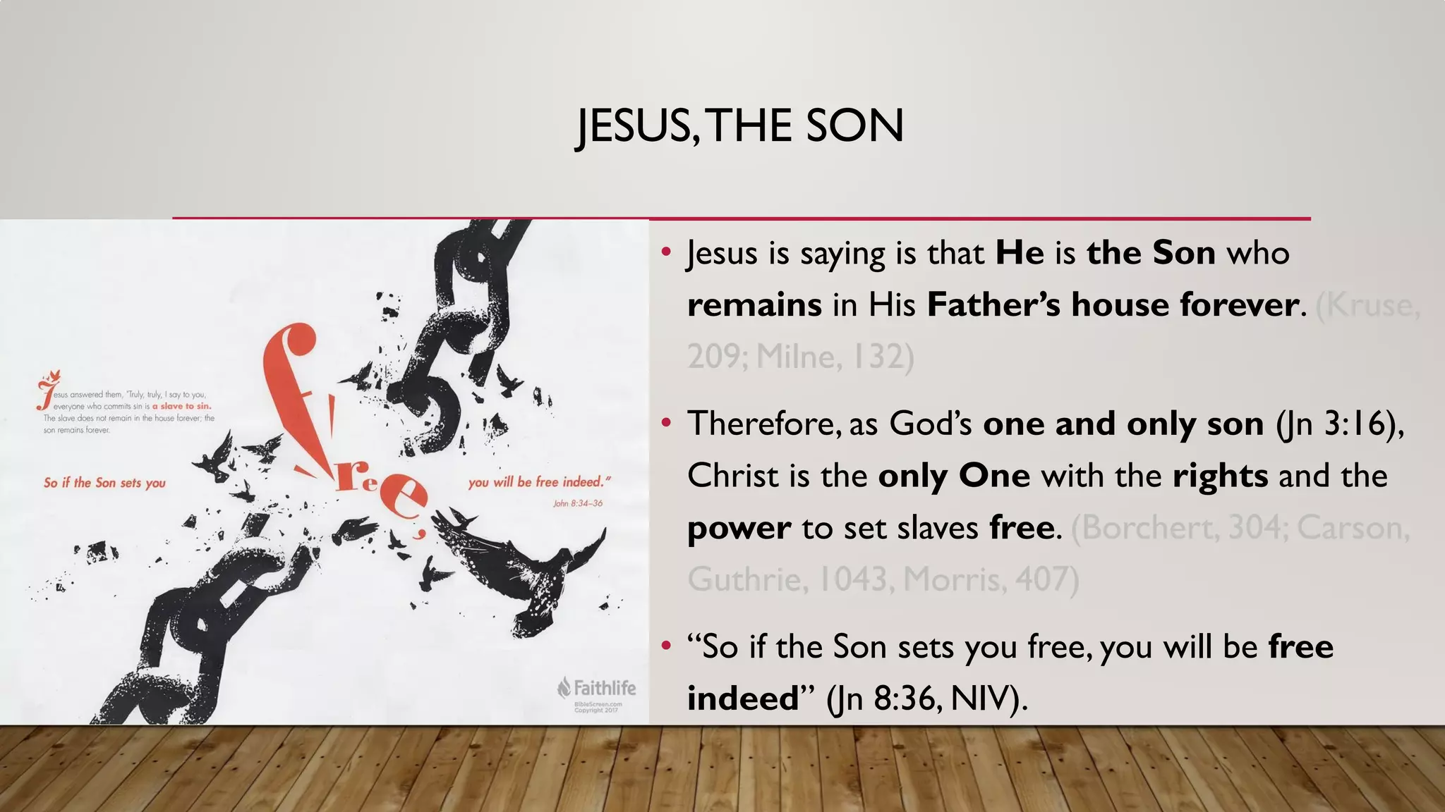 True Freedom, Indeed | John 8:31-36 Bible Study | PDF