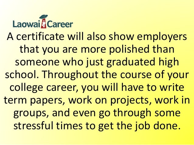 i just graduated high school and need a job