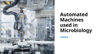 TrueNat (Automated machines in Microbiology) | PPTX