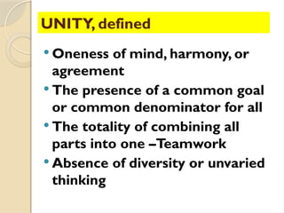 Unity Definition And Example True Unity in Christ Transformation.pptx