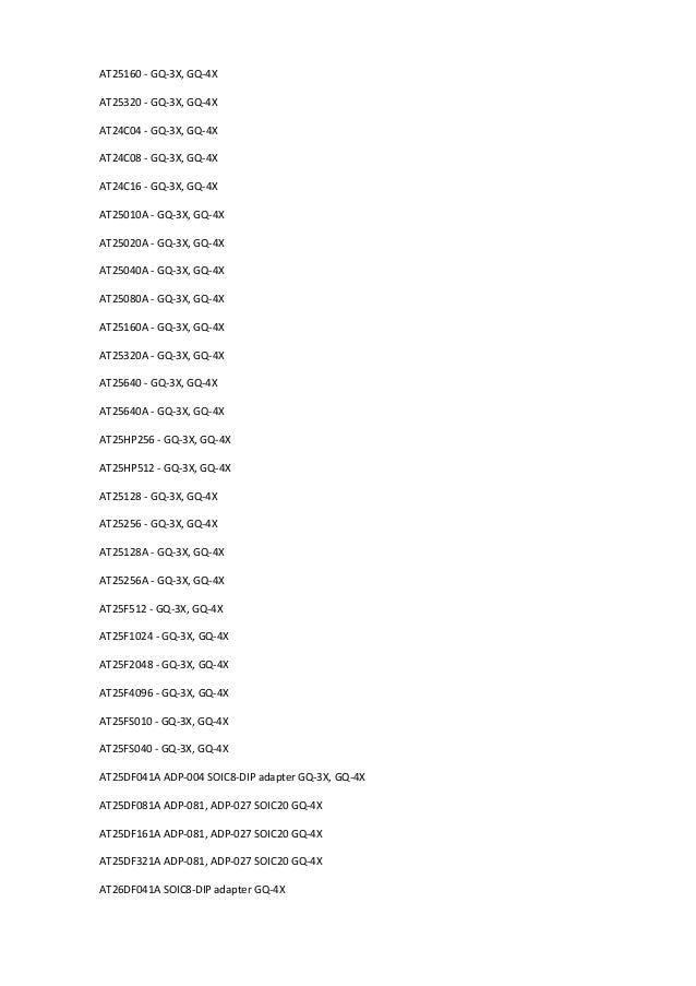 True usb gq supported device list