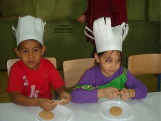 PRIMERO DESHACEMOS LAS GALLETAS