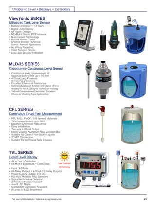 Maxonics Level Sensor Radar Level Transmitters | PDF