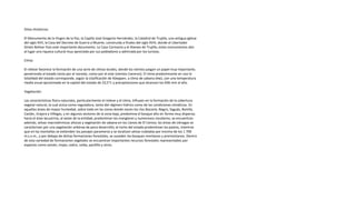 Sitios Históricos:
El Monumento de la Virgen de la Paz, la Capilla José Gregorio Hernández, la Catedral de Trujillo, una antigua iglesia
del siglo XVII, la Casa del Decreto de Guerra a Muerte, construida a finales del siglo XVIII, donde el Libertador
Simón Bolívar hizo este importante documento. La Casa Carmania y el Ateneo de Trujillo, estos monumentos dan
al lugar una riqueza cultural muy apreciada por sus pobladores y admirada por los turistas.
Clima:
El relieve favorece la formación de una serie de climas locales, donde los vientos juegan un papel muy importante,
penetrando al estado tanto por el noreste, como por el este (vientos Llaneros). El clima predominante en casi la
totalidad del estado corresponde, según la clasificación de Kóeppen, a clima de sabana (Aw), con una temperatura
media anual aproximada en la capital del estado de 23,5°C y precipitaciones que alcanzan los 936 mm al año.
Vegetación:
Las características físico-naturales, particularmente el relieve y el clima, influyen en la formación de la cobertura
vegetal natural, la cual actúa como reguladora, tanto del régimen hídrico como de las condiciones climáticas. En
aquellas áreas de mayor humedad, sobre todo en las zonas donde nacen los ríos Boconó, Negro, Saguás, Bonilla,
Castán, Jirajara y Villegas, y en algunos sectores de la zona baja, predomina el bosque alto en forma muy dispersa;
hacia el área lacustrina, al oeste de la entidad, predominan los manglares y numerosos cocoteros; se encuentran
además, selvas macrotérmicas alísicas y vegetación de sabana en los Llanos de El Cenizo; las áreas de ciénagas se
caracterizan por una vegetación arbórea de poco desarrollo; al norte del estado predominan los pastos, mientras
que en las montañas se extienden los paisajes parameros y se localizan selvas nubladas por encima de los 1 700
m.s.n.m., y por debajo de dichas formaciones forestales, se suceden los bosques montanos y premontanos. Dentro
de esta variedad de formaciones vegetales se encuentran importantes recursos forestales representados por
especies como samán, mijao, cedro, ceiba, pardillo y otros.
 