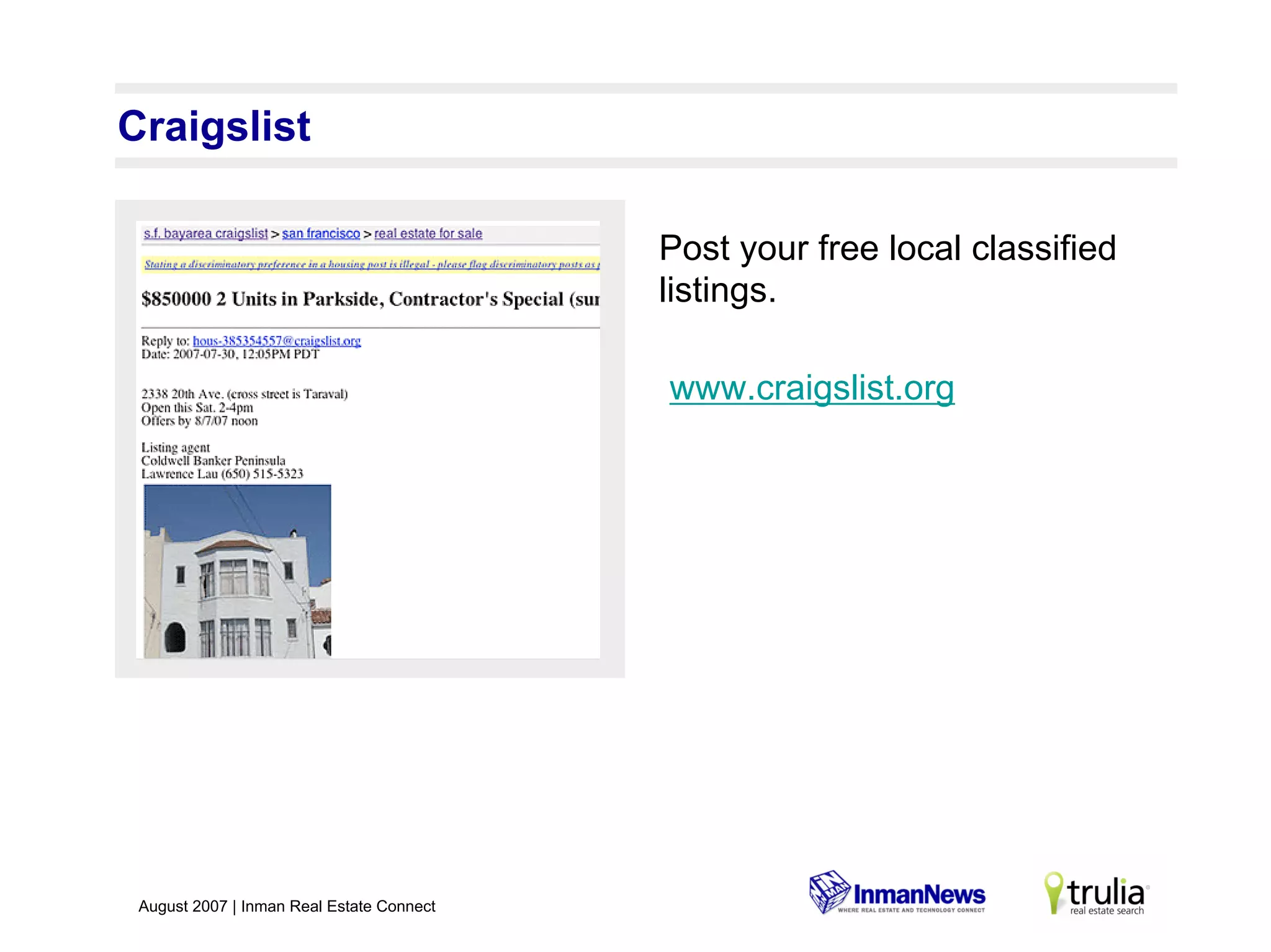Trulia Inman Top50 Marketing Ideas