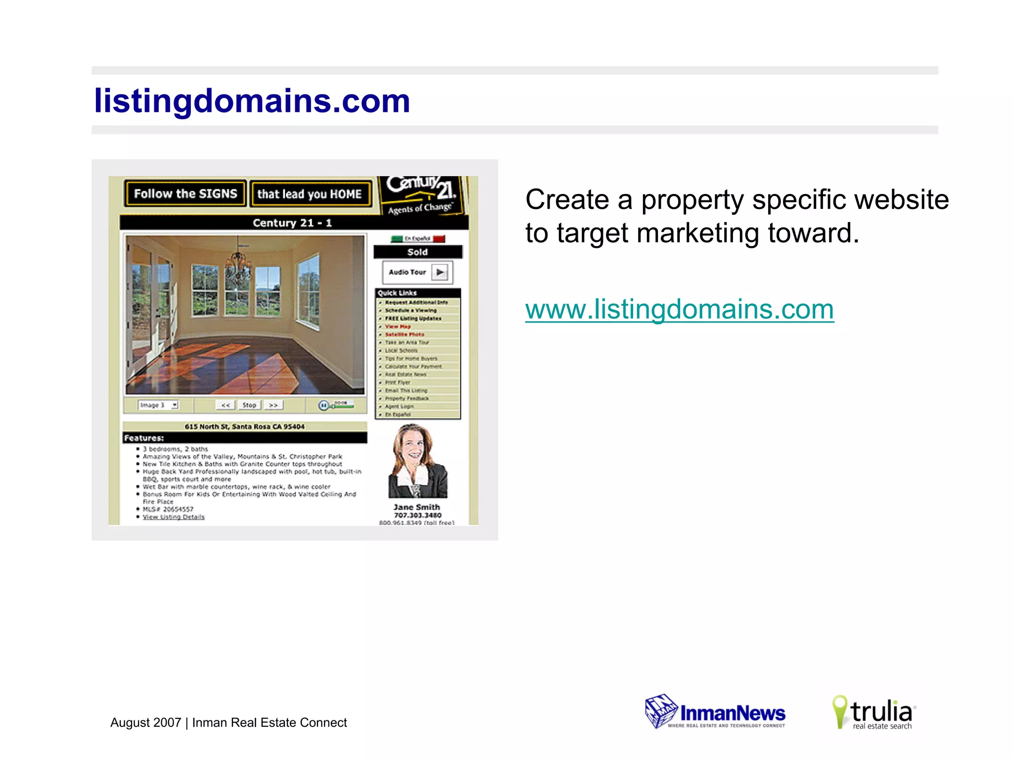 Trulia Inman Top50 Marketing Ideas