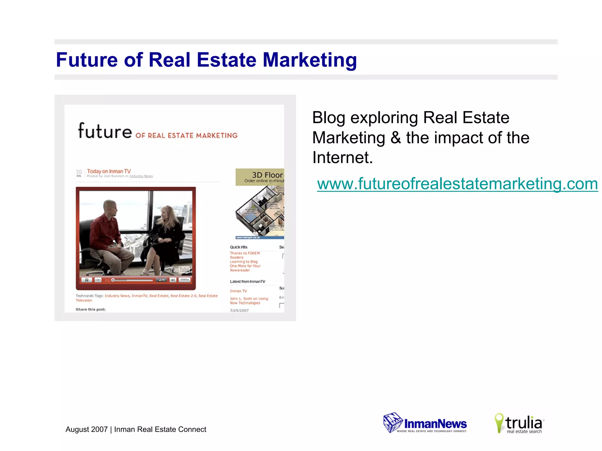 Trulia Inman Top50 Marketing Ideas