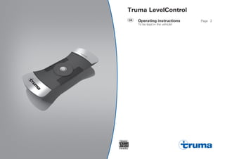 How to fit Truma iNet & LevelControl - Practical Motorhome