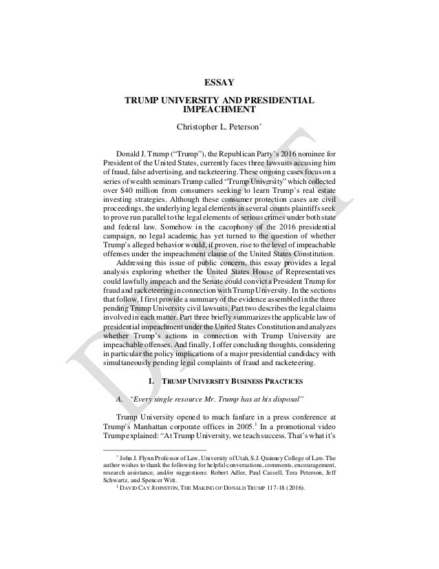 Impeachment process picture