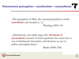 Trumpets and orange-coloured days — Inferences, associations and ...