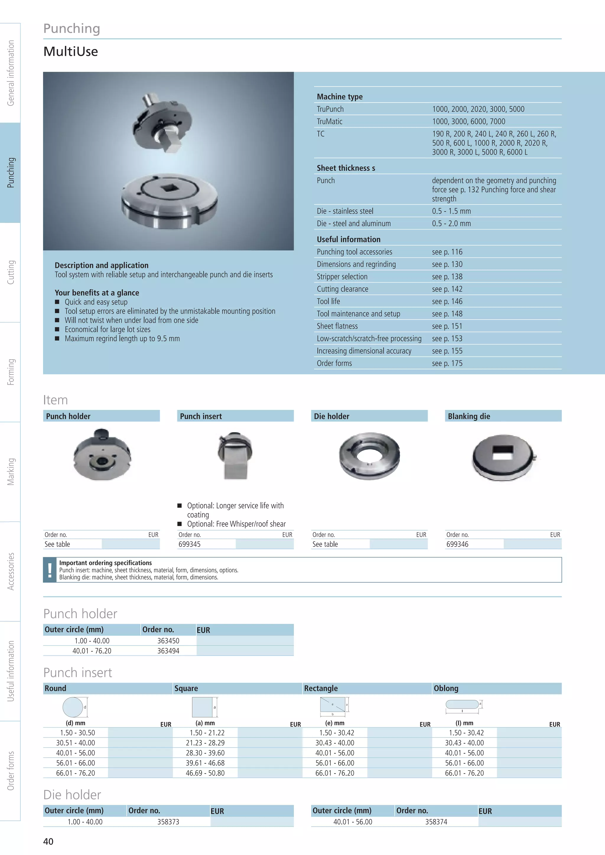 TRUMPFpunchingtoolscatalogEN.pdf Manufacturing Industry Industries